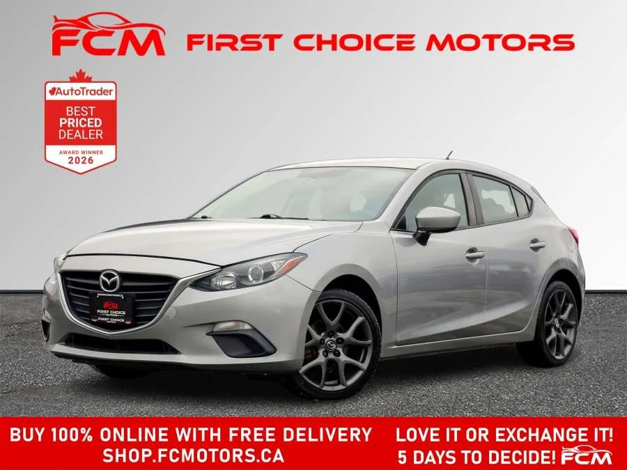 2015 Mazda Mazda3 Sport GX | FULLY CERTIFIED WITH WARRANTY, photo 1 of 27