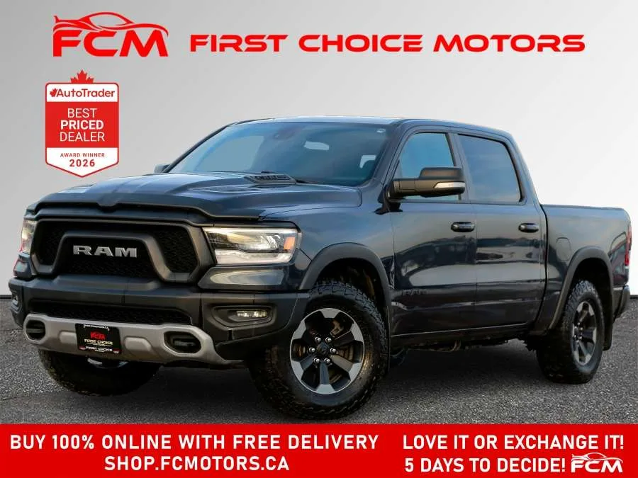 2019 RAM 1500 REBEL | FULLY CERTIFIED WITH WARRANTY, photo 1 of 29