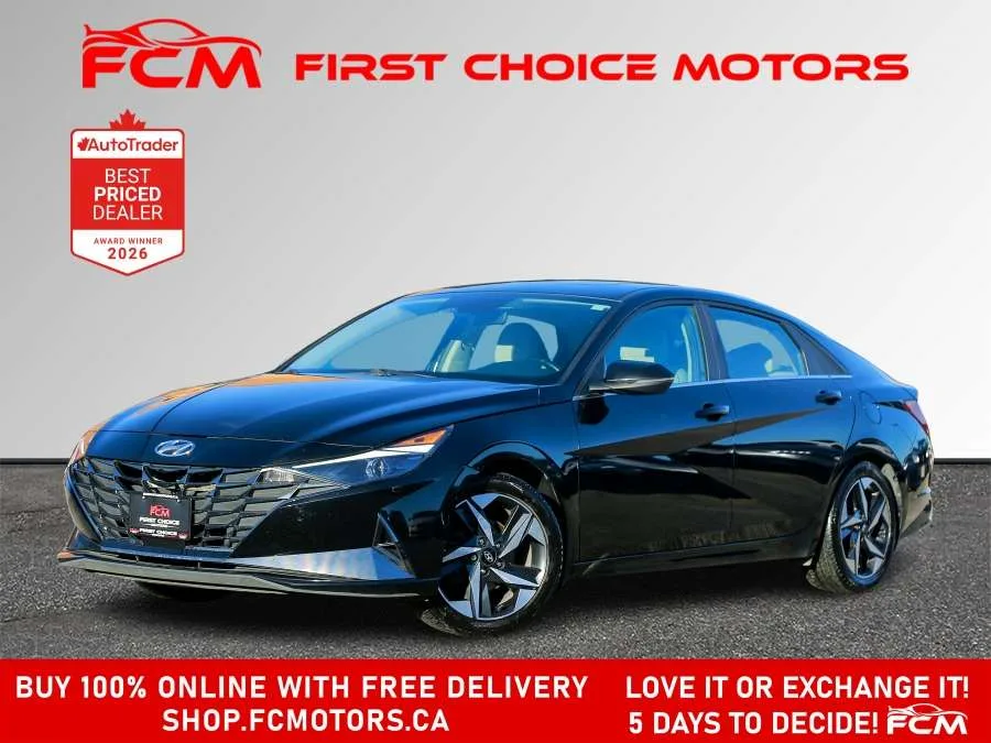 2023 Hyundai Elantra Hybrid LUXURY | FULLY CERTIFIED WITH WARRANTY, photo 1 of 29