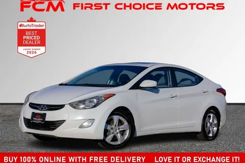 2013 Hyundai Elantra GLS | FULLY CERTIFIED WITH WARRANTY