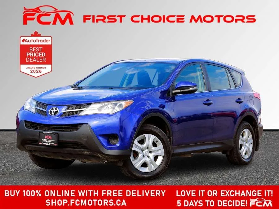 2015 Toyota RAV4 LE | FULLY CERTIFIED WITH WARRANTY, photo 1 of 28