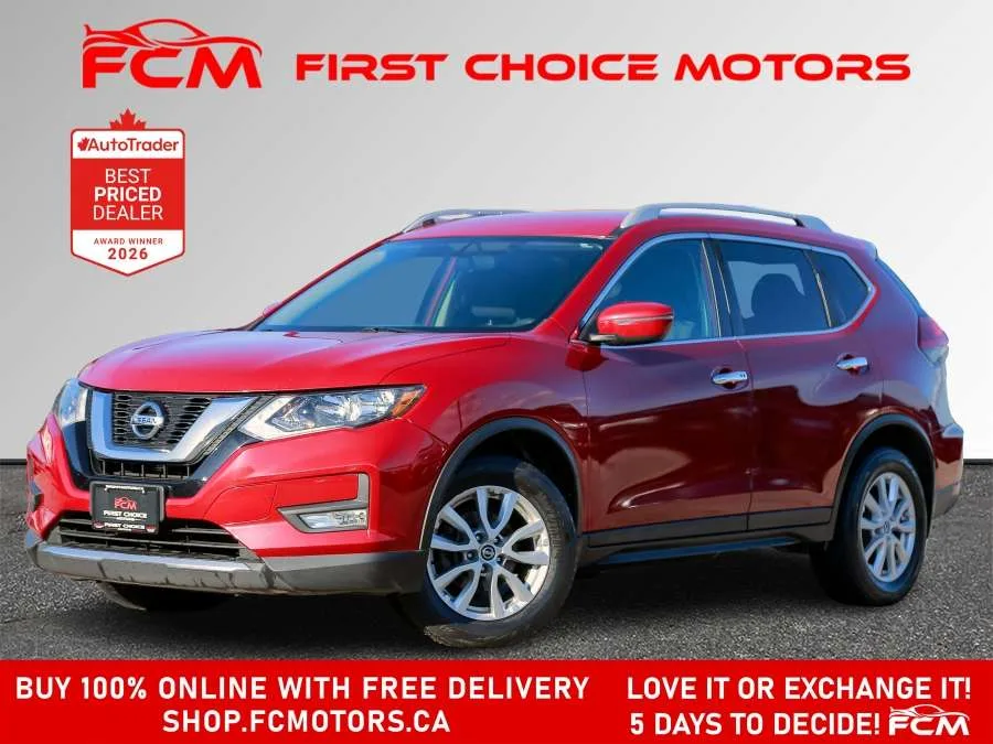 2017 Nissan Rogue SV | FULLY CERTIFIED WITH WARRANTY, photo 1 of 30