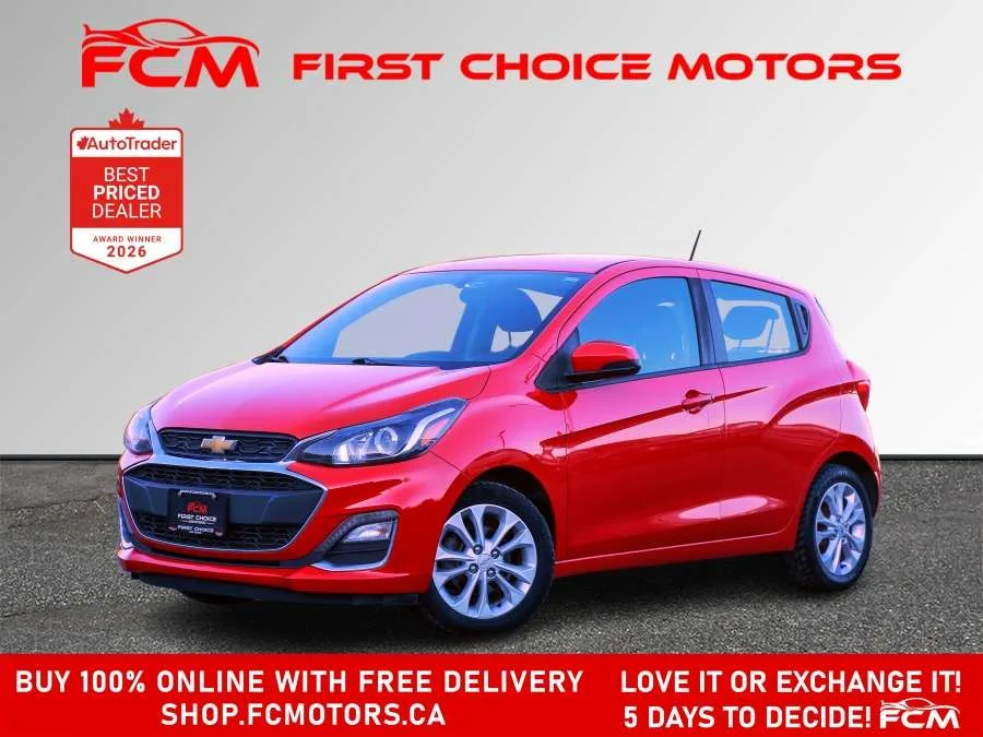 2021 Chevrolet Spark LT | FULLY CERTIFIED WITH WARRANTY, photo 1 of 27