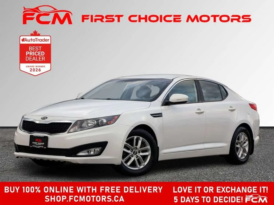 2013 Kia Optima Sedan LX | FULLY CERTIFIED WITH WARRANTY, photo 1 of 29
