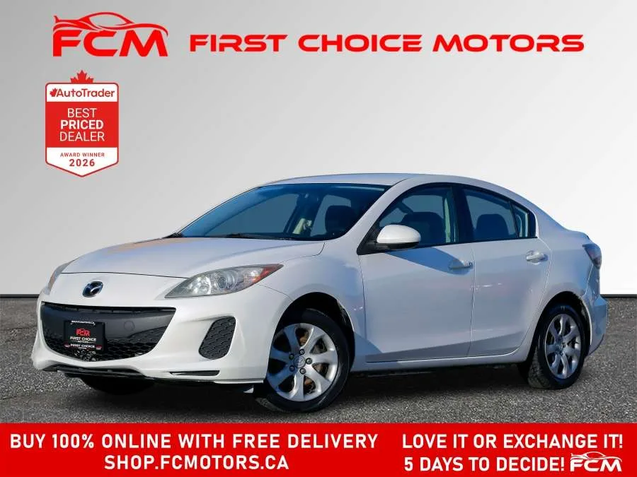 2012 Mazda Mazda3 Sedan GX | FULLY CERTIFIED WITH WARRANTY, photo 1 of 26