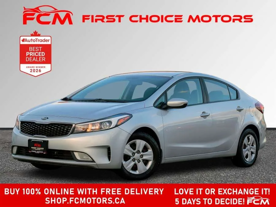 2017 Kia Forte Sedan LX | FULLY CERTIFIED WITH WARRANTY, photo 1 of 29