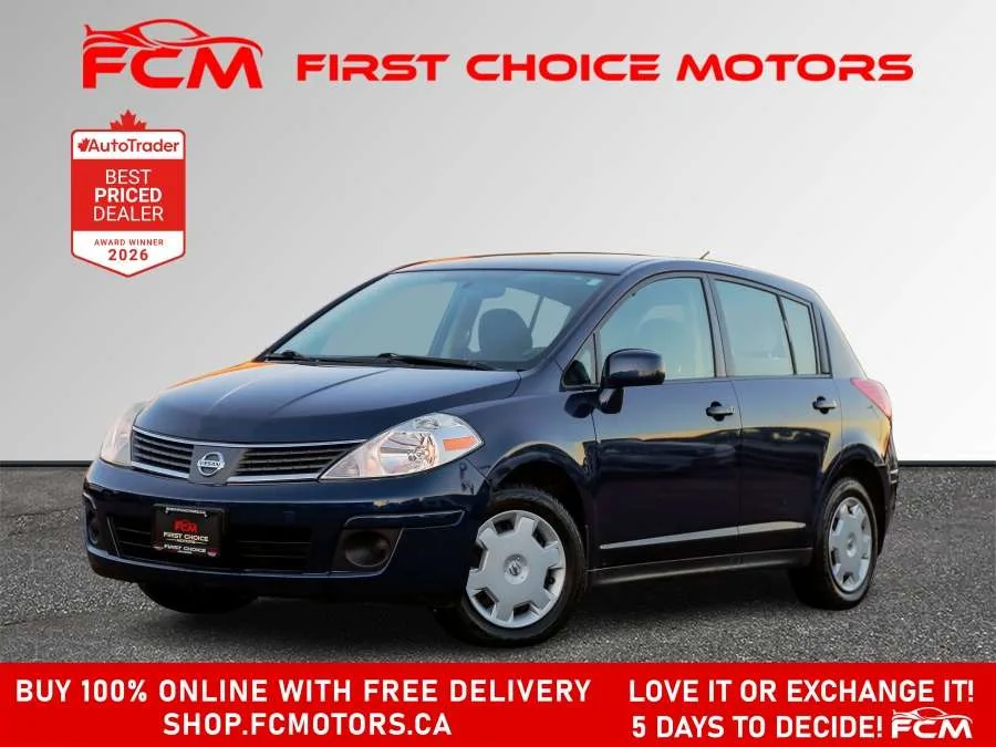 2009 Nissan Versa S | FULLY CERTIFIED WITH WARRANTY, photo 1 of 25
