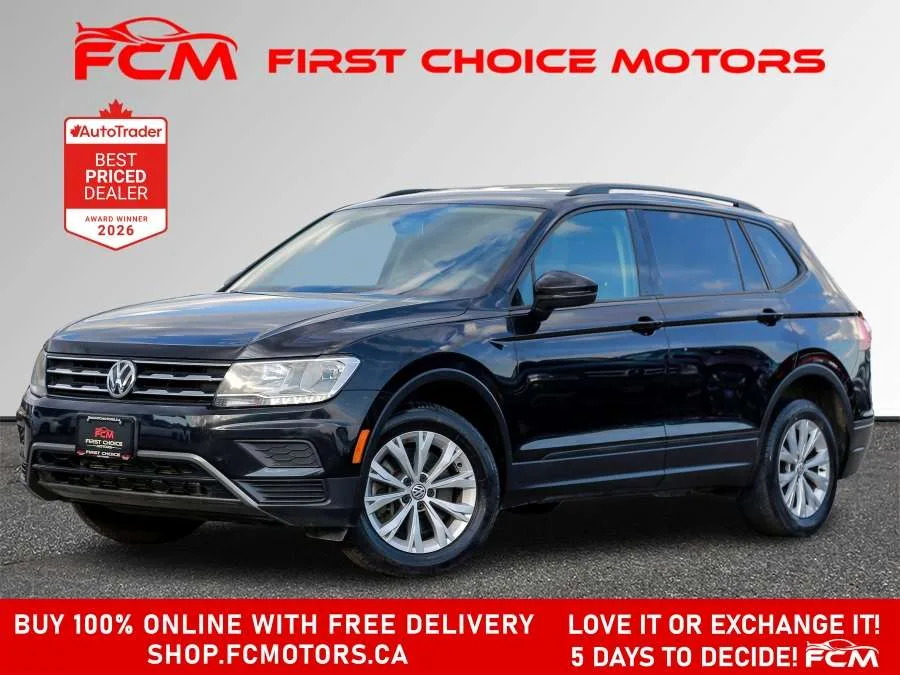 2019 Volkswagen Tiguan TRENDLINE | FULLY CERTIFIED WITH WARRANTY, photo 1 of 30