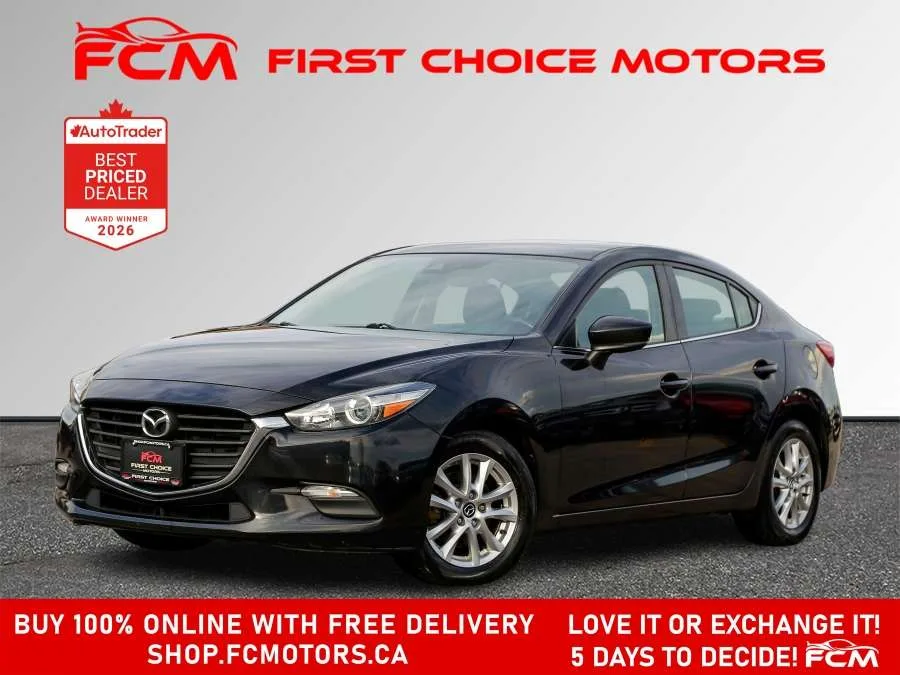2018 Mazda Mazda3 Sedan GS SKYACTIV | FULLY CERTIFIED WITH WARRANTY, photo 1 of 31