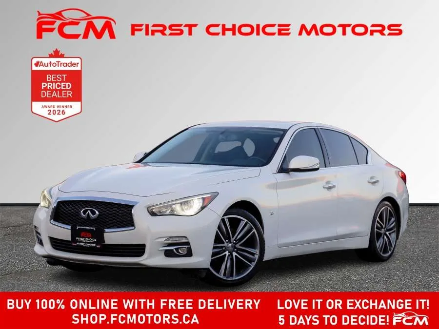 2014 Infiniti Q50 AWD | FULLY CERTIFIED WITH WARRANTY, photo 1 of 32