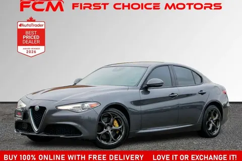 2017 Alfa Romeo Giulia | FULLY CERTIFIED WITH WARRANTY