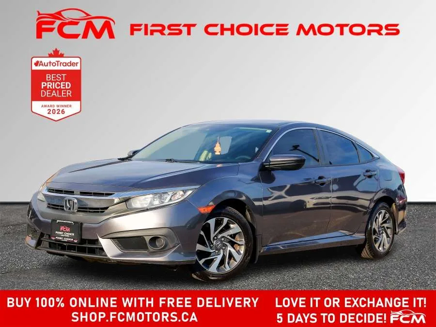 2018 Honda Civic Sedan SE | FULLY CERTIFIED WITH WARRANTY, photo 1 of 30