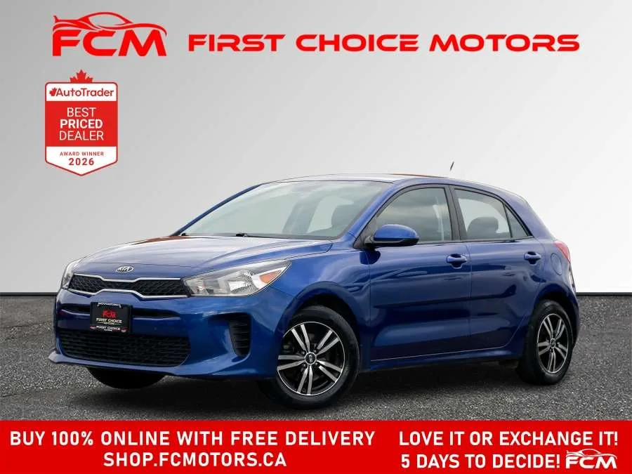 2020 Kia Rio Hatchback 5-Door LX | FULLY CERTIFIED WITH WARRANTY, photo 1 of 29
