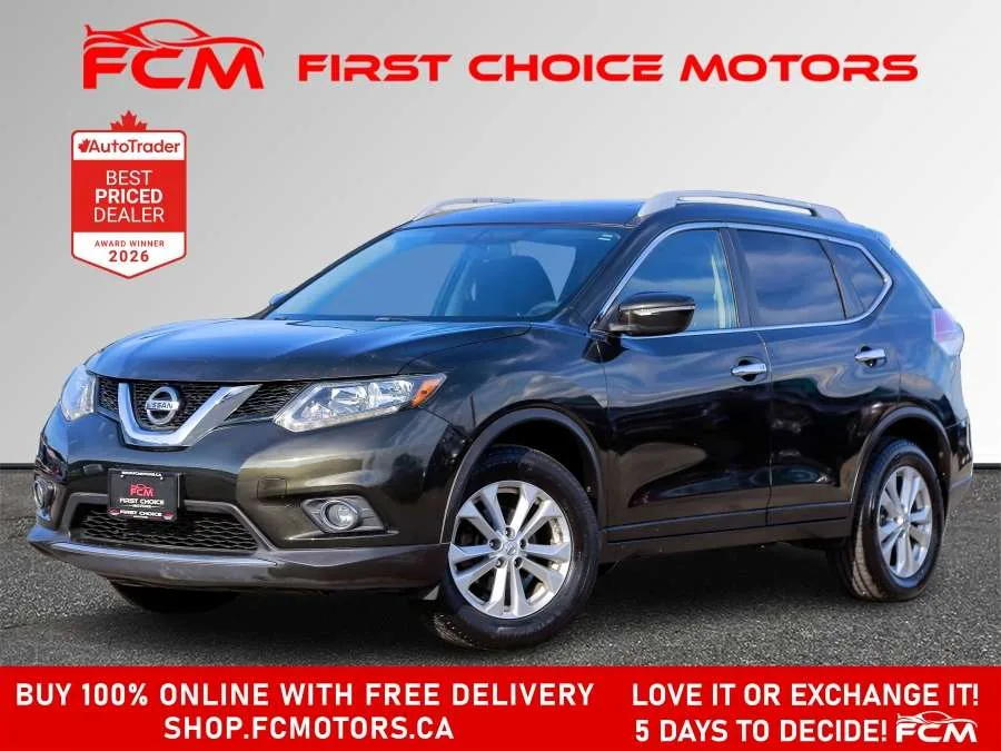 2014 Nissan Rogue SV AWD | FULLY CERTIFIED WITH WARRANTY, photo 1 of 31
