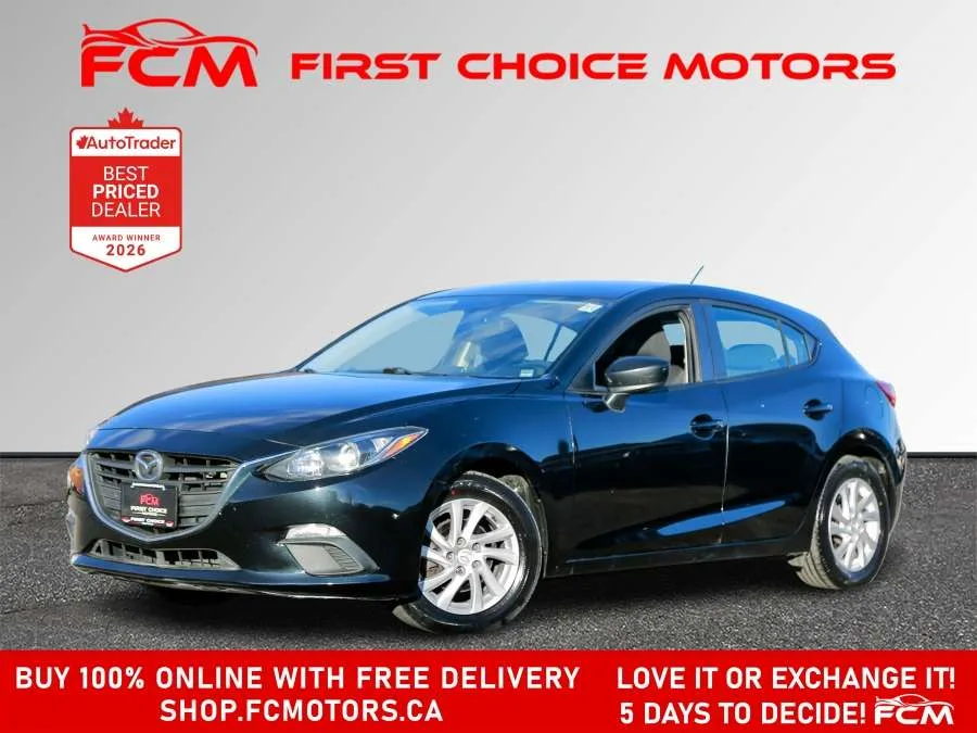2016 Mazda Mazda3 Sport SPORT SKYACTIV | FULLY CERTIFIED WITH WARRANTY, photo 1 of 30