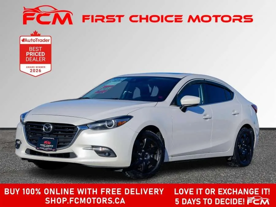 2017 Mazda Mazda3 Sedan GT | FULLY CERTIFIED WITH WARRANTY, photo 1 of 30