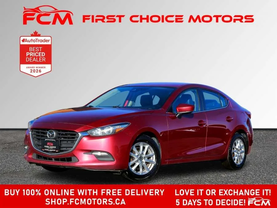 2018 Mazda Mazda3 Sedan GS SKYACTIV | FULLY CERTIFIED WITH WARRANTY, photo 1 of 30