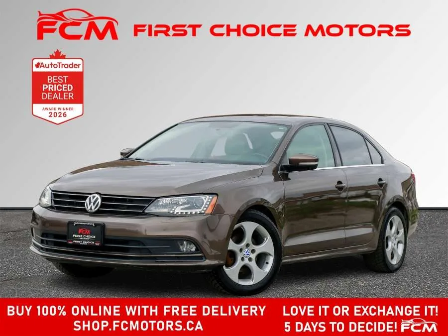 2015 Volkswagen Jetta Sedan HIGHLINE | FULLY CERTIFIED WITH WARRANTY, photo 1 of 29