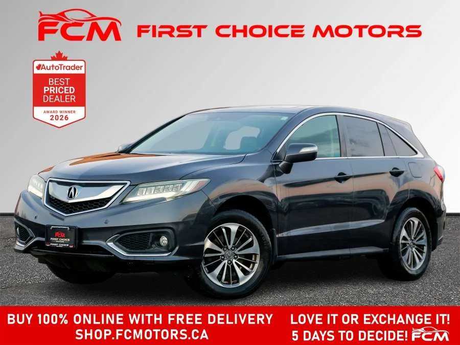 2016 Acura RDX ADVANCE | FULLY CERTIFIED WITH WARRANTY, photo 1 of 32