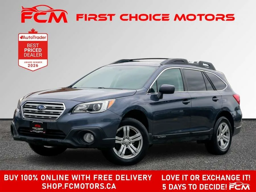 2017 Subaru Outback 2.5I | FULLY CERTIFIED WITH WARRANTY, photo 1 of 29