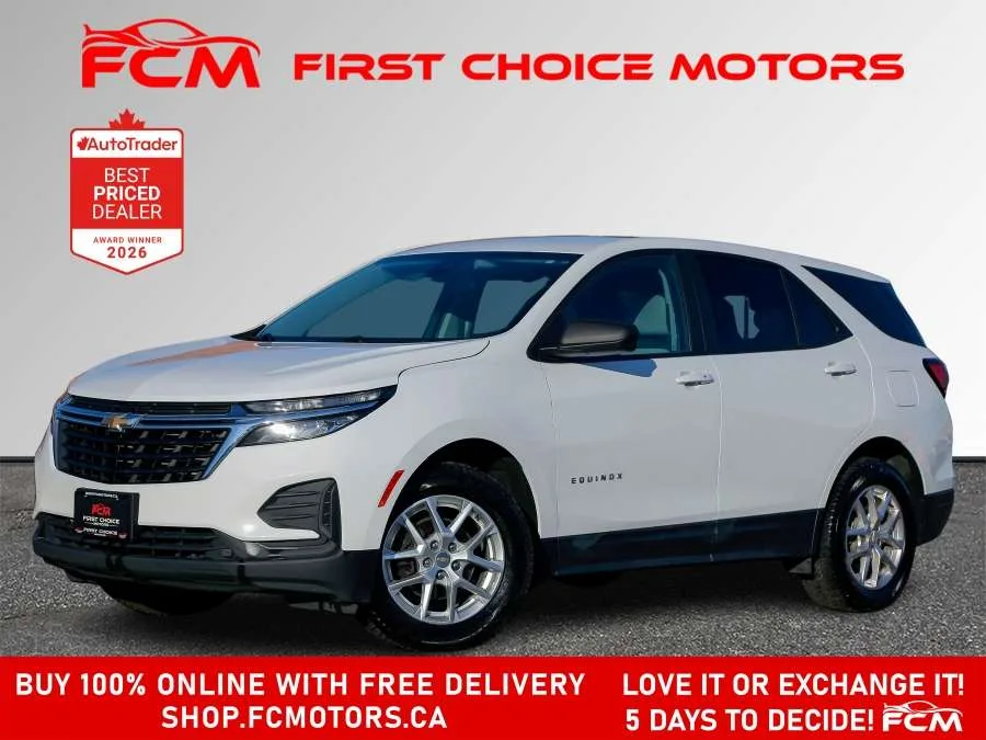2022 Chevrolet Equinox LS AWD | FULLY CERTIFIED WITH WARRANTY, photo 1 of 30