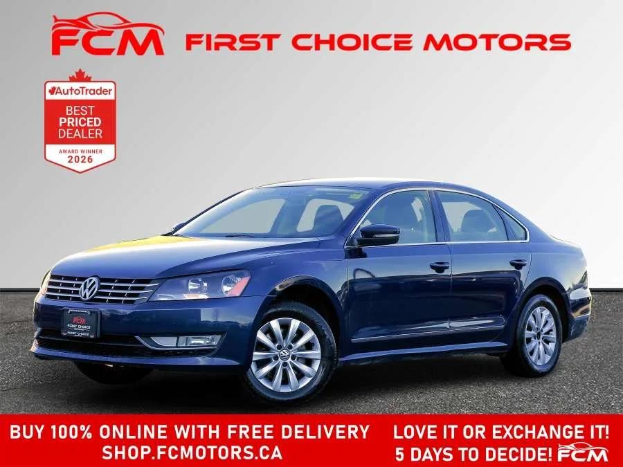 2015 Volkswagen Passat TDI | FULLY CERTIFIED WITH WARRANTY, photo 1 of 27