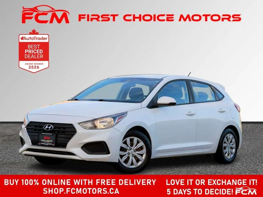 2020 Hyundai ACCENT Hatchback ESSENTIAL | FULLY CERTIFIED WITH WARRANTY, photo 1 of 29