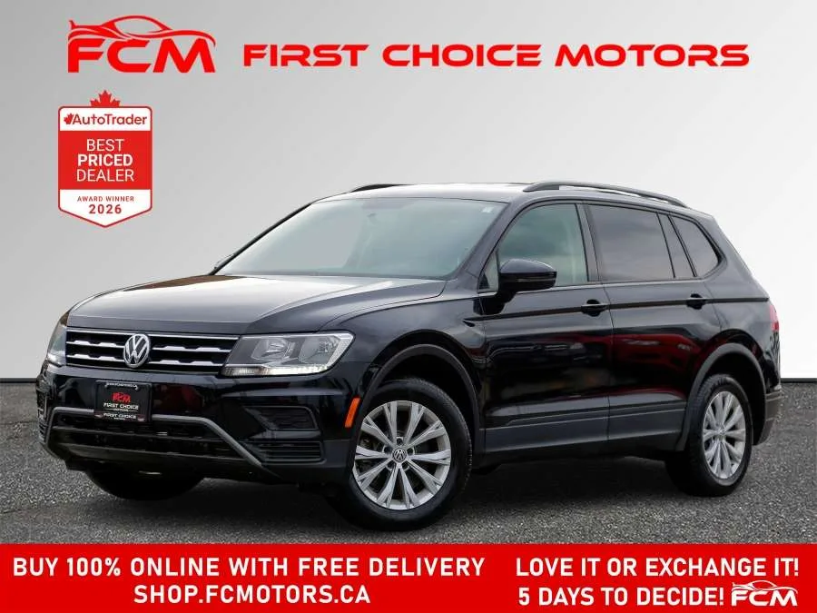 2019 Volkswagen Tiguan TRENDLINE 4MOTION | FULLY CERTIFIED WITH WARRANTY, photo 1 of 29