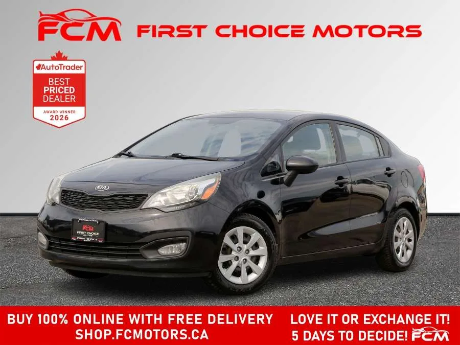 2013 Kia Rio LX | FULLY CERTIFIED WITH WARRANTY, photo 1 of 28