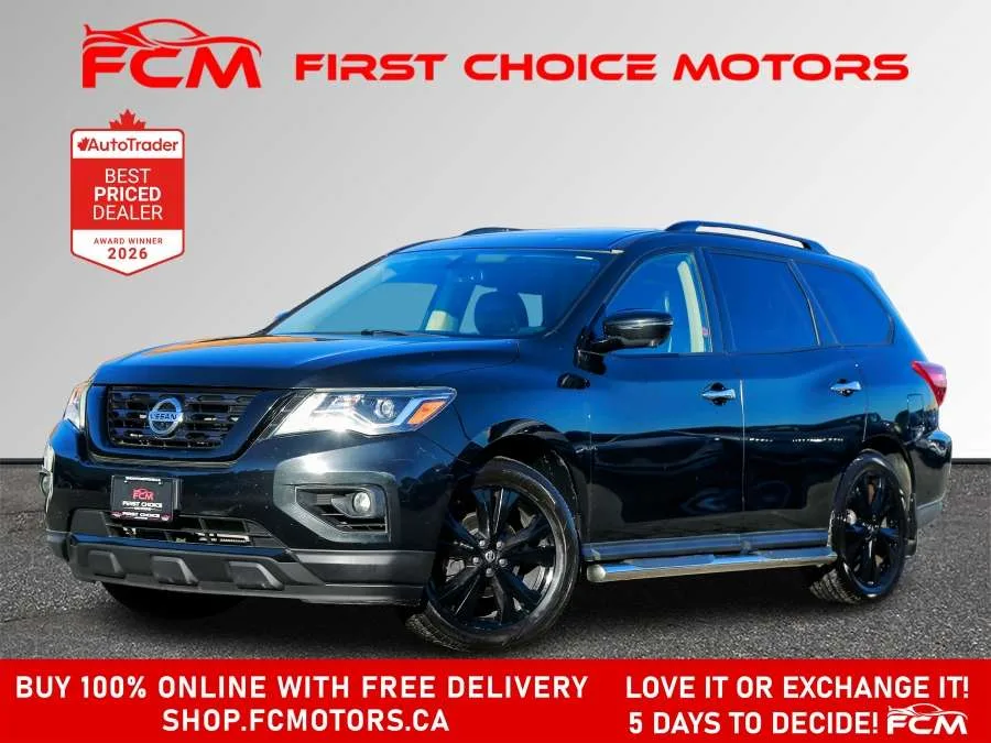 2018 Nissan Pathfinder SL MIDNIGHT EDITION | FULLY CERTIFIED WITH WARRANT, photo 1 of 34