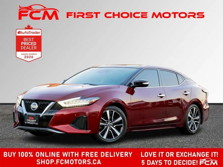2021 Nissan Maxima Sedan SL | FULLY CERTIFIED WITH WARRANTY, photo 1 of 33