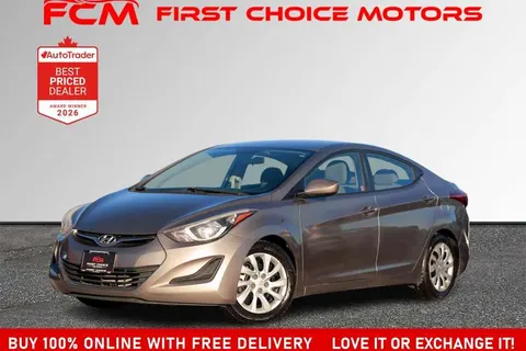 2014 Hyundai Elantra GL | FULLY CERTIFIED WITH WARRANTY