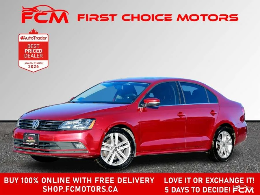 2015 Volkswagen Jetta Sedan HIGHLINE | FULLY CERTIFIED WITH WARRANTY, photo 1 of 30