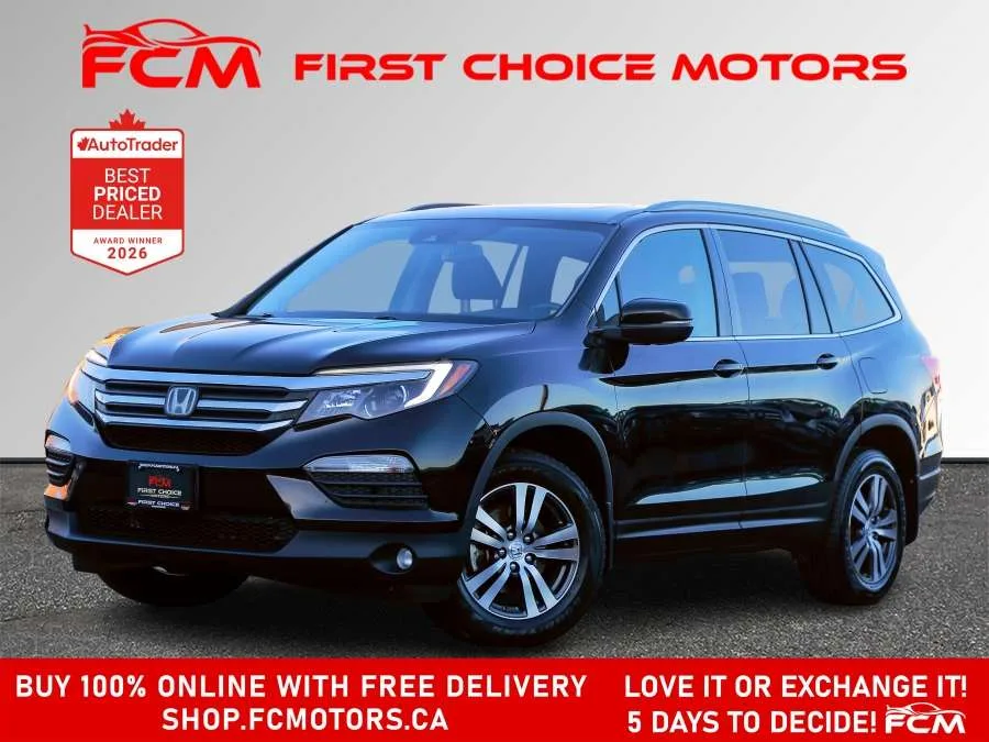 2017 Honda Pilot EX-L | FULLY CERTIFIED WITH WARRANTY, photo 1 of 32