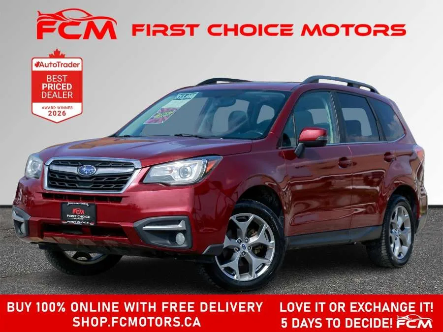 2017 Subaru Forester LIMITED | FULLY CERTIFIED WITH WARRANTY, photo 1 of 32