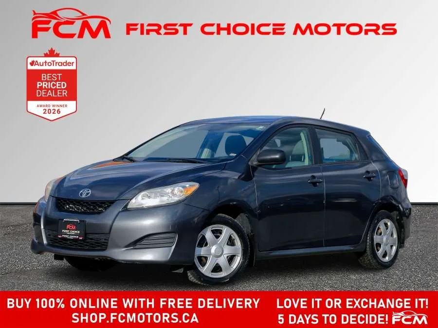 2012 Toyota Matrix | FULLY CERTIFIED WITH WARRANTY, photo 1 of 27