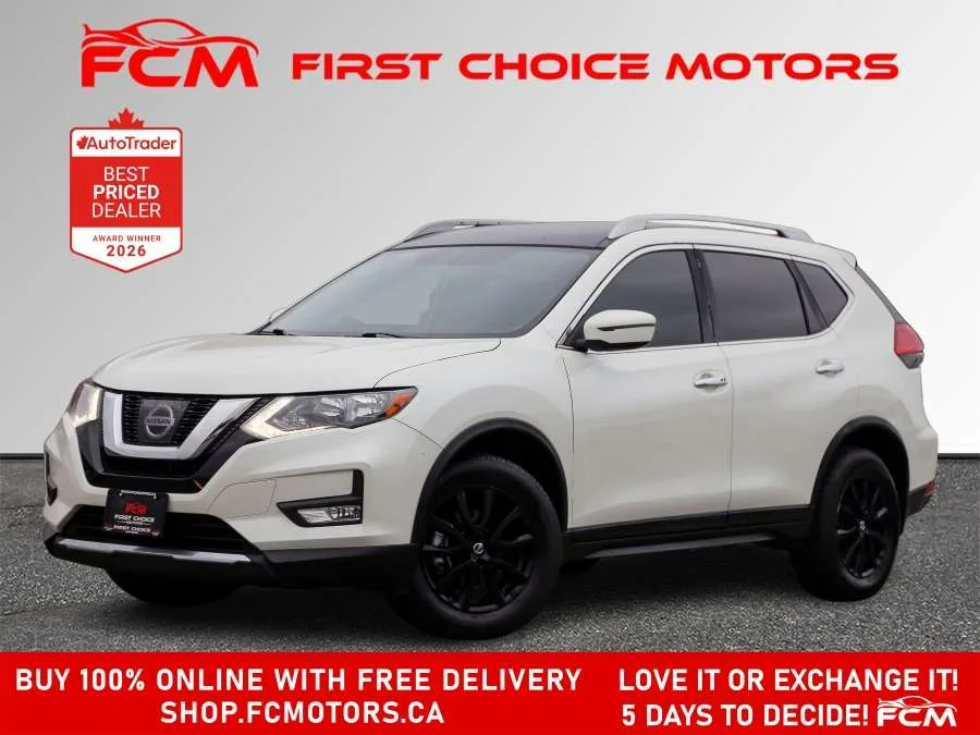 2017 Nissan Rogue SV AWD | FULLY CERTIFIED WITH WARRANTY, photo 1 of 31