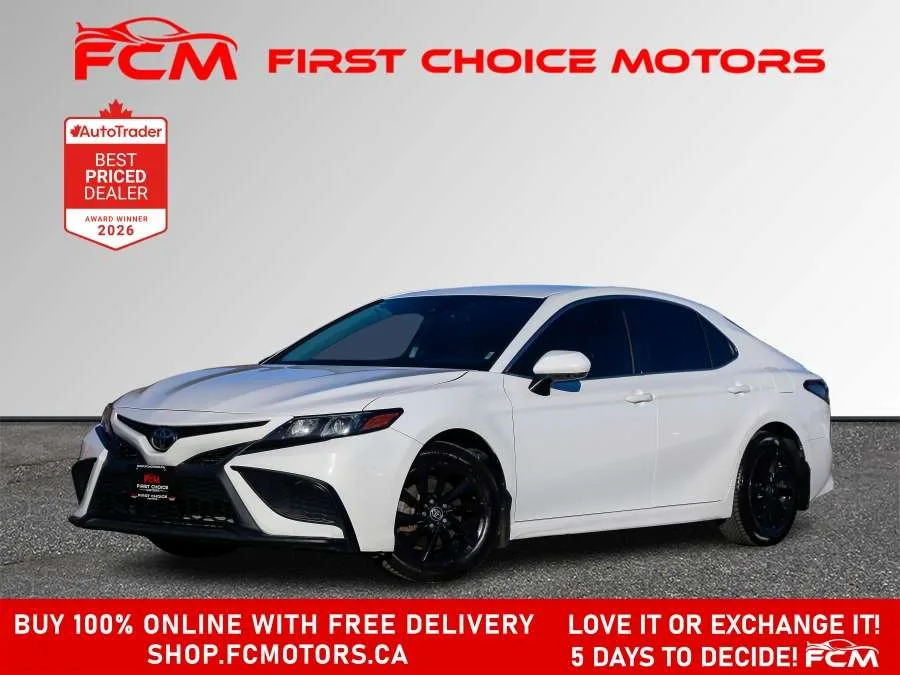 2022 Toyota Camry Sedan SE | FULLY CERTIFIED WITH WARRANTY, photo 1 of 29