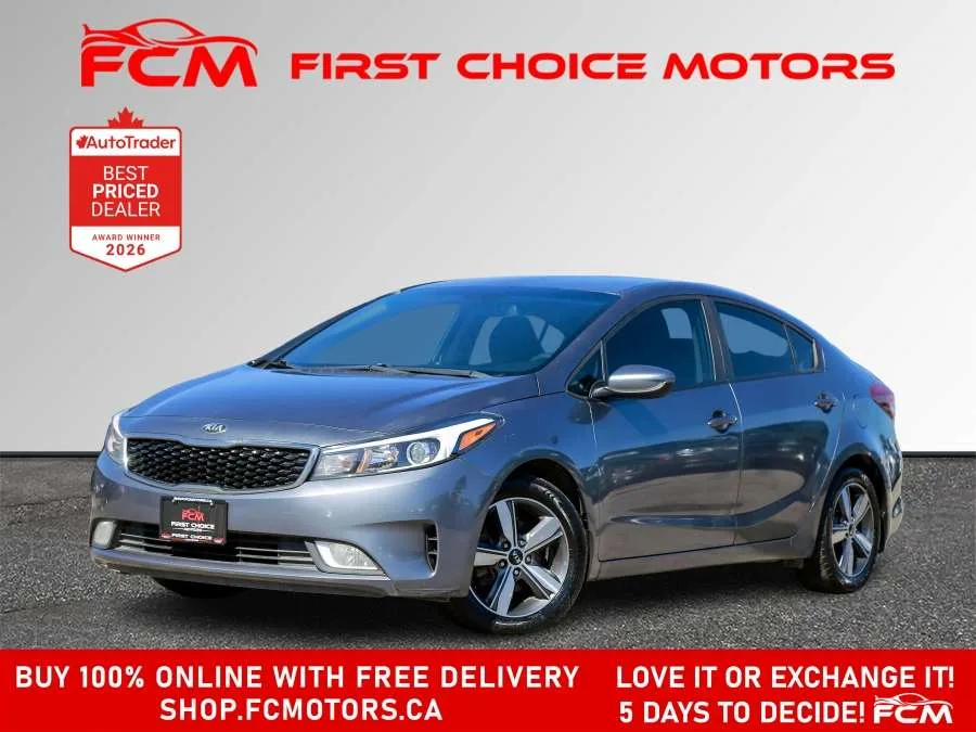 2018 Kia Forte Sedan LX | FULLY CERTIFIED WITH WARRANTY, photo 1 of 30