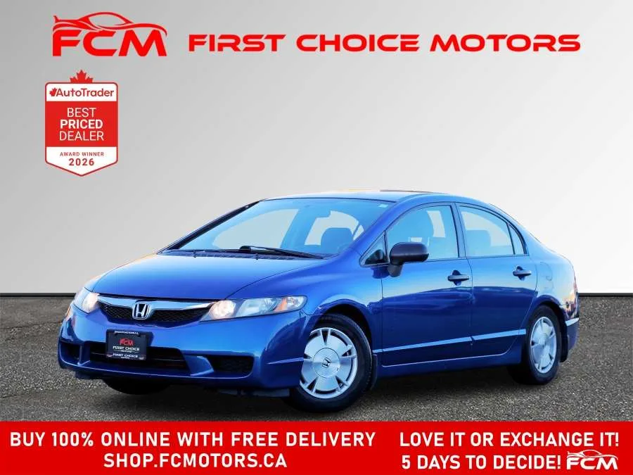 2011 Honda Civic Sedan DX-G | FULLY CERTIFIED WITH WARRANTY, photo 1 of 26