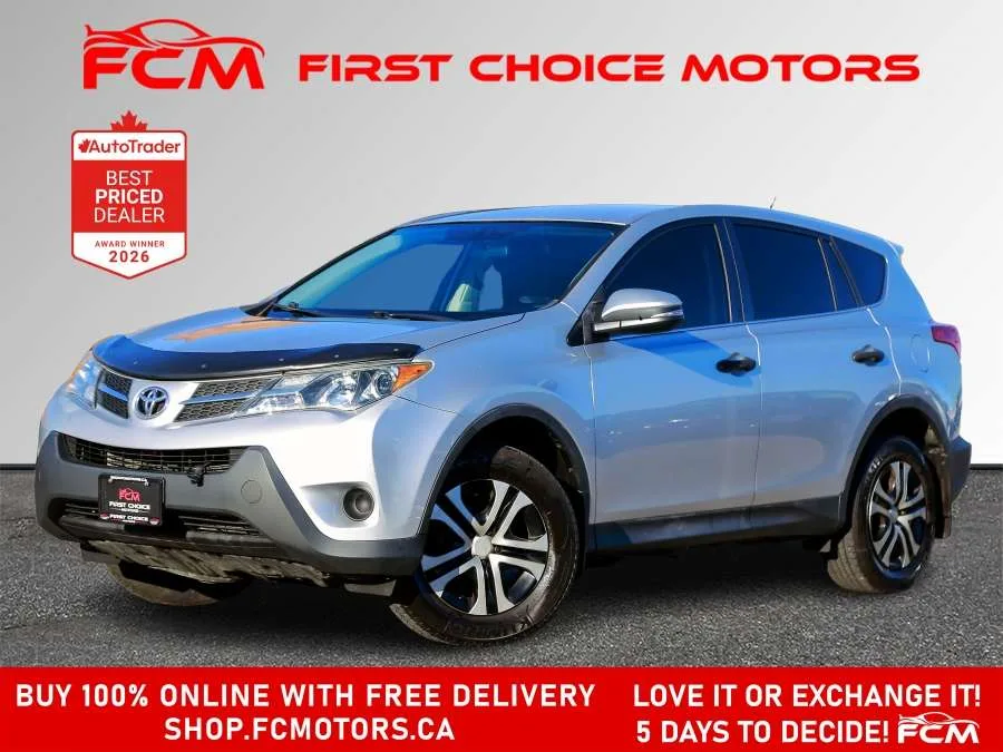 2013 Toyota RAV4 LE AWD | FULLY CERTIFIED WITH WARRANTY, photo 1 of 29