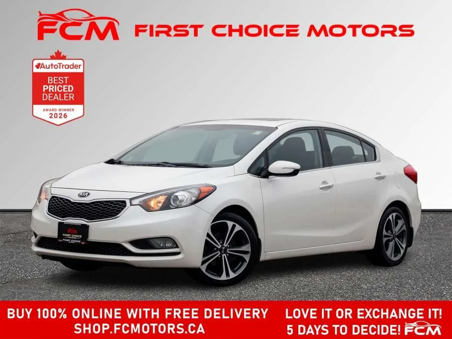 2015 Kia Forte Sedan EX | FULLY CERTIFIED WITH WARRANTY, photo 1 of 32