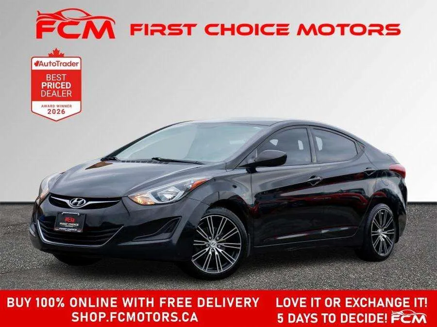2015 Hyundai Elantra GL | FULLY CERTIFIED WITH WARRANTY, photo 1 of 27