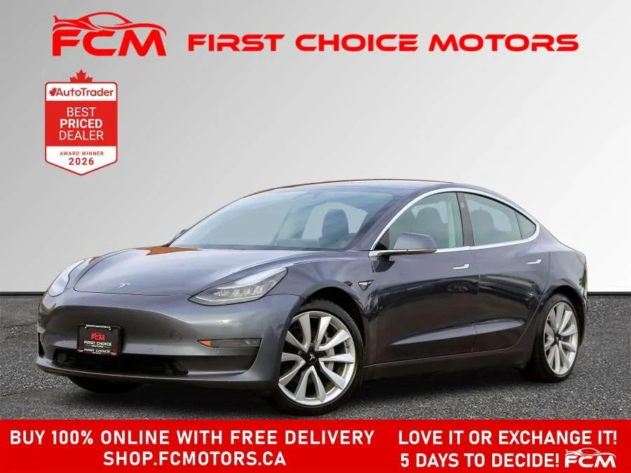 2020 Tesla Model 3 STANDARD RANGE PLUS | FULLY CERTIFIED WITH WARRANT, photo 1 of 28