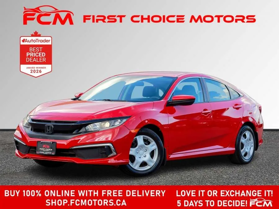 2021 Honda Civic Sedan LX | FULLY CERTIFIED WITH WARRANTY, photo 1 of 29