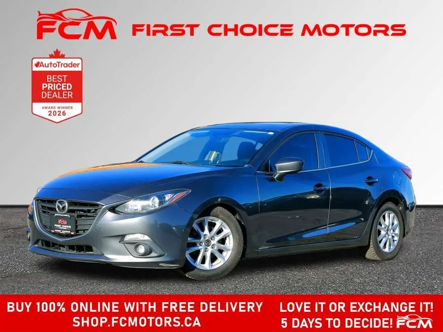 2015 Mazda Mazda3 Sedan GS SKYACTIV | FULLY CERTIFIED WITH WARRANTY, photo 1 of 31