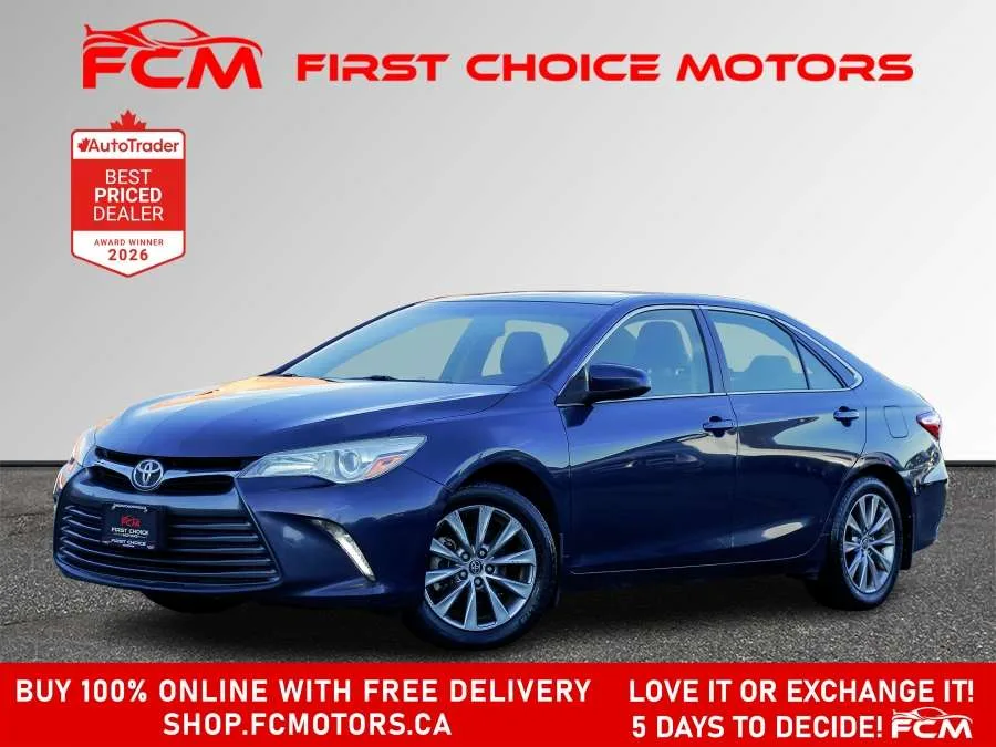 2015 Toyota Camry XLE | FULLY CERTIFIED WITH WARRANTY, photo 1 of 32