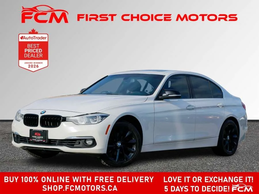 2017 BMW 3 Series Sedan 330I XDRIVE | FULLY CERTIFIED WITH WARRANTY, photo 1 of 31