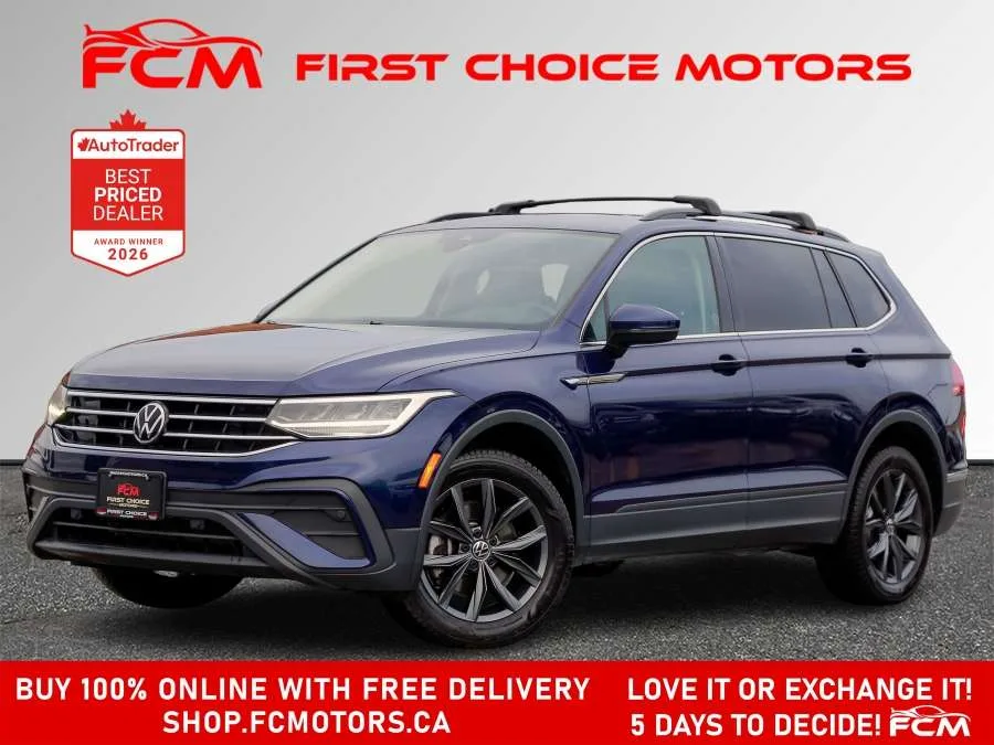 2022 Volkswagen Tiguan SE 4MOTION | FULLY CERTIFIED WITH WARRANTY, photo 1 of 32